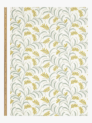 John Lewis Jouvene Embroidered Furnishing Fabric, Citrine