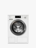 Miele WED665 Freestanding Washing Machine, 8kg Load, 1400rpm Spin, White