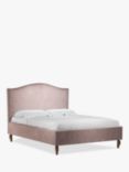 John Lewis Charlotte Upholstered Bed Frame, King Size, Deep Velvet Heather