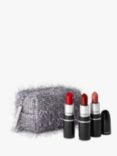 MAC Fireworked Like A Charm Mini Lipstick Makeup Gift Set, Red