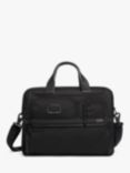 TUMI Alpha 3 Expandable Organizer Laptop Briefcase, Black