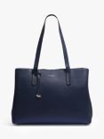 Radley Dukes Place Leather Large Open Top Work Bag, Ink