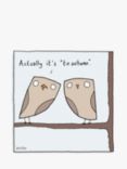 Woodmansterne Owls Birthday Card