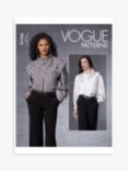Vogue Misses Women's Top Sewing Pattern