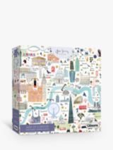 Gibsons London Map Jigsaw Puzzle, 1000 Pieces