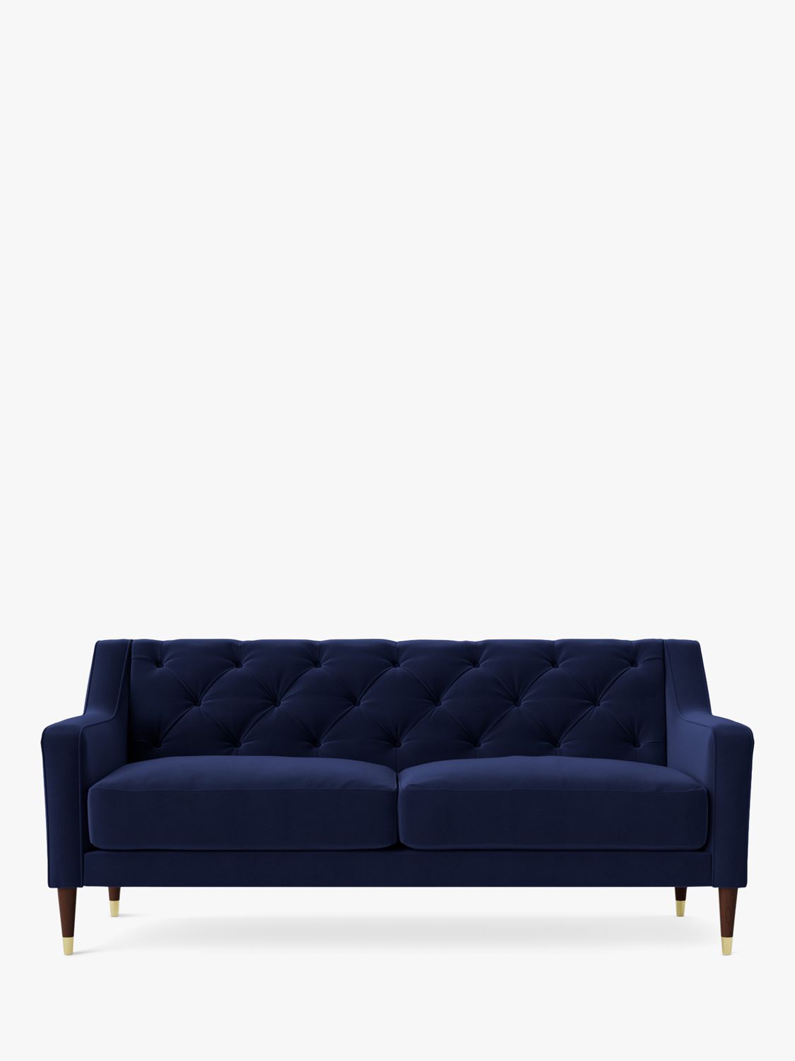 Swoon Pritchard Medium 2 Seater Sofa, Dark Leg