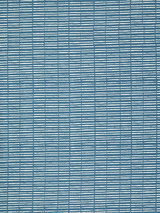 John Lewis Bamboo PVC Tablecloth Fabric, Bluestone