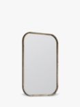 John Lewis Logan Rectangular Metal Frame Wall Mirror, 95.5 x 65.5cm