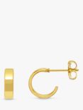 Estella Bartlett Flat Hoop Earrings, Gold