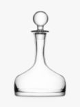 LSA International Bar Whiskey1.6L Decanter & 4 x 250ml Glass Tumbler Set
