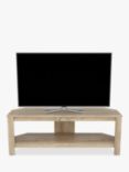 AVF Calibre 115 TV Stand for TVs up to 55", Sawn Oak