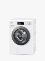 Miele WTD165 Freestanding Washer Dryer, 8kg/5kg Load, 1500rpm Spin, White
