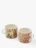 Morris & Co. Spode Fruit & Honeysuckle Mugs, Set of 2, 340ml, Multi