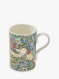 Morris & Co. Spode Strawberry Thief Mug, 340ml, Blue/Multi