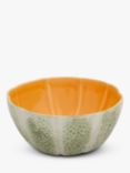 Bordallo Pinheiro Melon Earthenware Cereal Bowl, 15cm, Yellow/Green