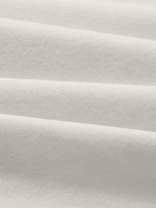 John Lewis Soft Backed Curtain Lining Fabric, White