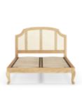 John Lewis Louis Woven Rattan Bed Frame, King Size, Oak