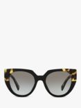 Prada PR 14WS Women's Cat's Eye Sunglasses