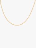 Astrid & Miyu Rope Chain Necklace, Gold