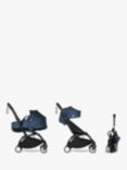 BABYZEN YOYO² Chassis, Bassinet & Colour Pack Bundle, Black/Navy/Air France Blue