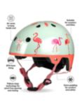 Micro Scooters Deluxe Flamingo Helmet