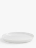 John Lewis ANYDAY Dine Flat Side Plate, Set of 4, 21.5cm, White