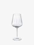 Georg Jensen Bernadotte Crystal White Wine Glass, Set of 6, 430ml, Clear
