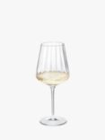 Georg Jensen Bernadotte Crystal White Wine Glass, Set of 6, 430ml, Clear