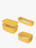 Leitz MyBox Organiser Desk Accessory Set, Yellow