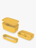 Leitz MyBox Long Organiser Desk Accessory Set, Yellow