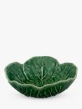 Bordallo Pinheiro Cabbage Earthenware Serving Bowl, 12cm, Green