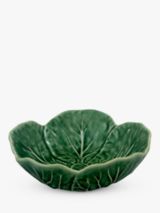 Bordallo Pinheiro Cabbage Earthenware Serving Bowl, 12cm, Green