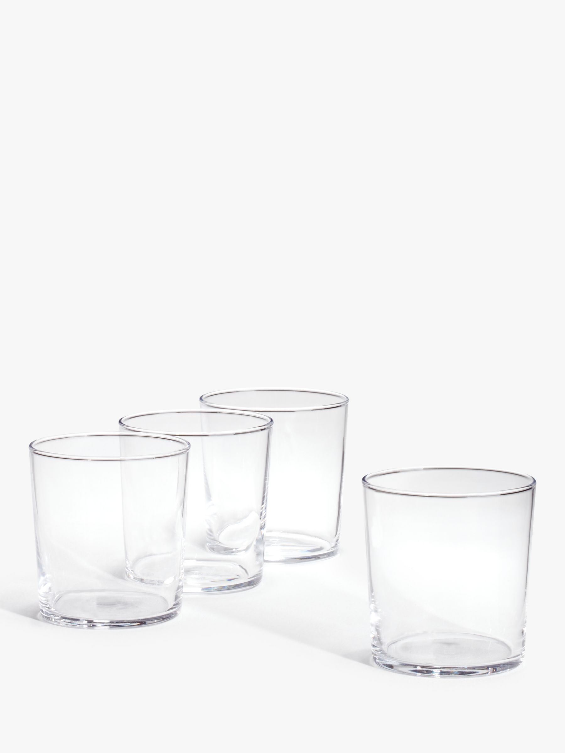 John Lewis ANYDAY Dine Shot Glass, Set of 4, 100ml, Clear
