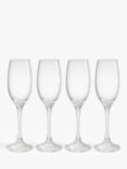 John Lewis ANYDAY Drink Champagne Flutes, Set of 4, 180ml, Clear
