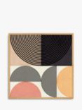 EAST END PRINTS Ana Rut Bre 'Circles & Lines' Framed Prints, Set of 2