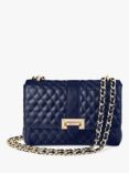Aspinal of London Lottie Large Quilted Pebble Leather Shoulder Bag