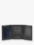 Aspinal of London Smooth Leather Trifold Wallet, Black