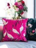 Sara Miller Herons Cushion, Pink