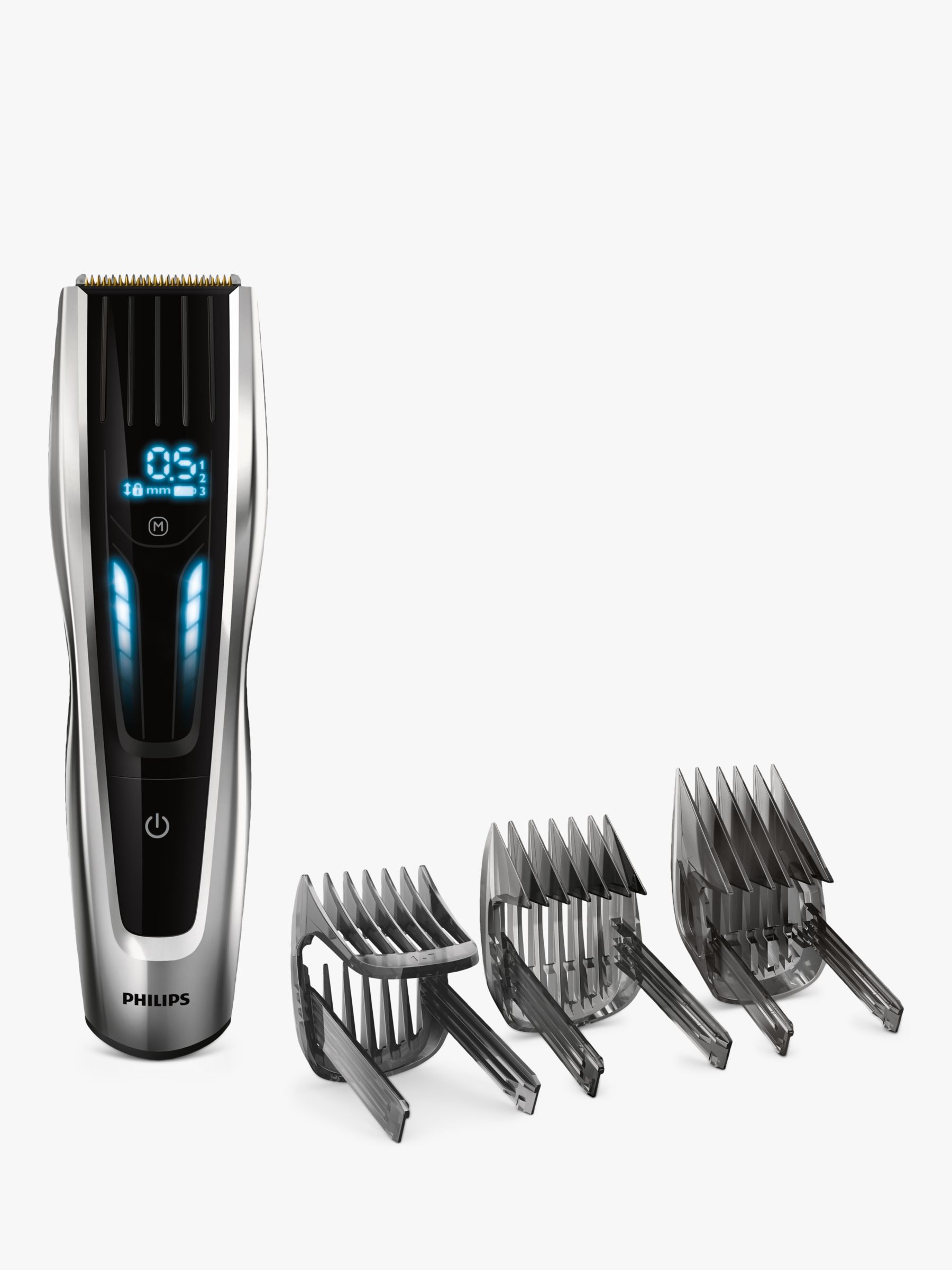 Philips HC9450/13 Series 9000 Cordless Hair Clipper for Ultimate Precision  with 400 Length Settings, Black