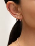 Monica Vinader Mini Gem Huggie Drop Earrings