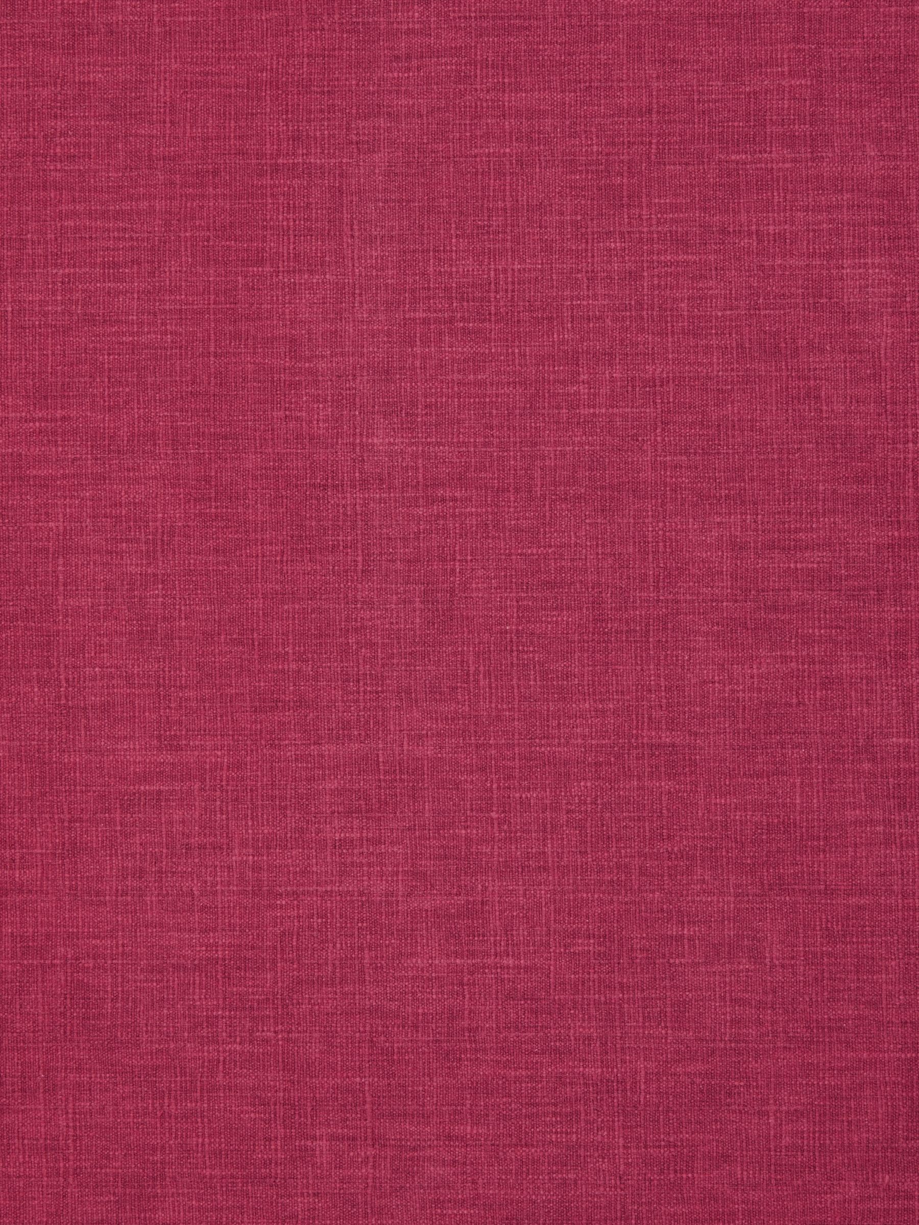 John Lewis Cotton Blend Furnishing Fabric, Raspberry