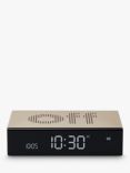 Lexon Flip Premium LCD Digital Alarm Clock, Gold