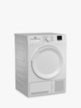 Beko DTLCE80051W Freestanding Condenser Tumble Dryer, 8kg Load, White