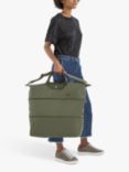 Longchamp Le Pliage Green Recycled Canvas Expandable Travel Bag