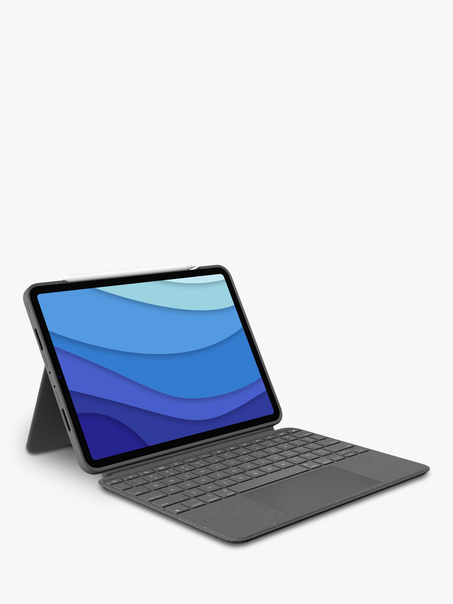 Logitech Combo Touch, Full-Size Backlit Keyboard Cover for iPad Pro 11