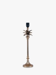 Pacific Lifestyle Palm Tree Metal Lamp Base, H52cm, Gold