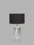 Pacific Mable Effect Table Lamp, Grey
