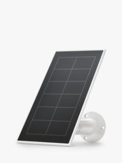 Arlo Solar Panel Charger V2 for Arlo Pro 3, Arlo Pro 4, Arlo Ultra & Arlo Ultra II Security Cameras, White