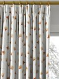 Sanderson Gingko Trail Made to Measure Curtains or Roman Blind, Brick