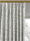 Sanderson Gingko Trail Made to Measure Curtains or Roman Blind, Winter Rocket